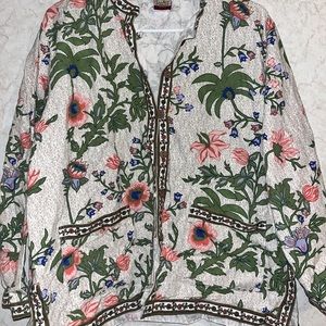 Tudor Court Size L Floral Blazer